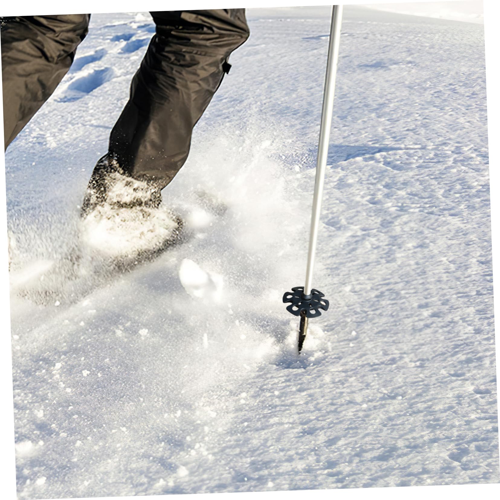 Lot De 4 Bâtons De Marche De Trekking De Randonnée De Ski De Boue De Flocon De Neige Protecteur Dembout
