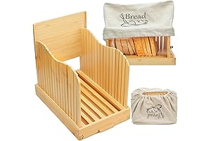 Bamboo Bread Slicer for Homemade Bread