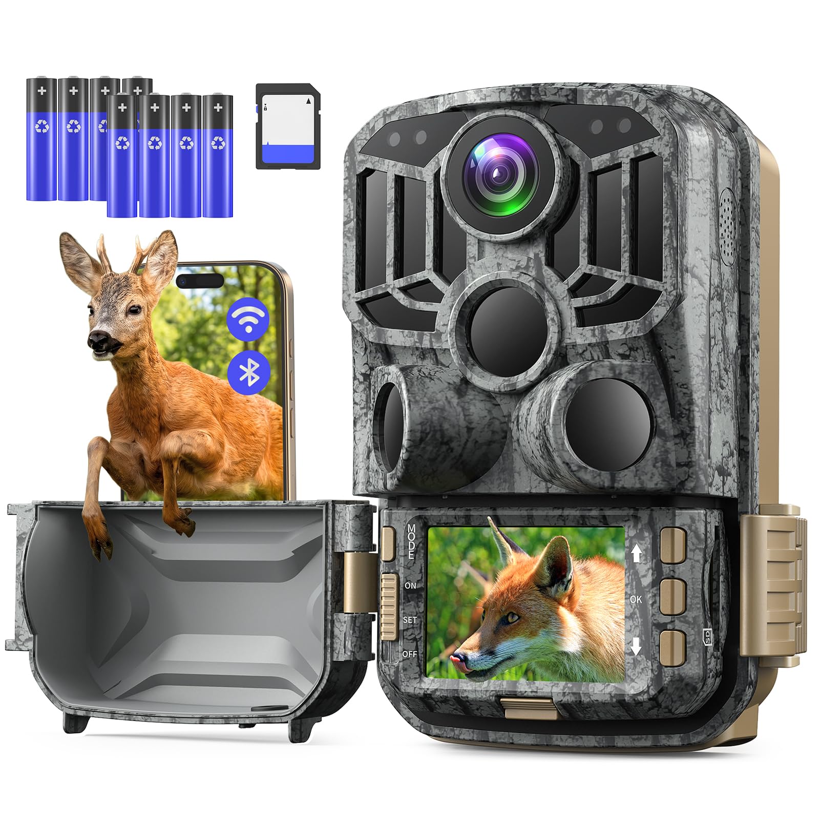 DEATTI T4 4K 48MP Trail Camera