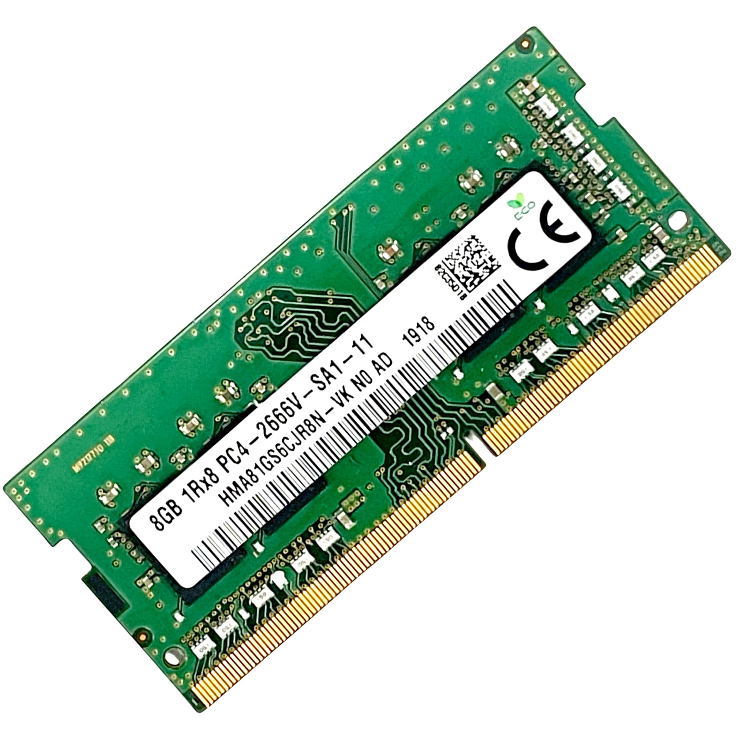 Memoria RAM 8GB DDR4 2666MHz PC4-2666V Non-ECC Unbuffered 1.2V