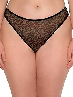 Smart & Sexy womens Mesh & Lace Thong Panties, Available in Multi Packs