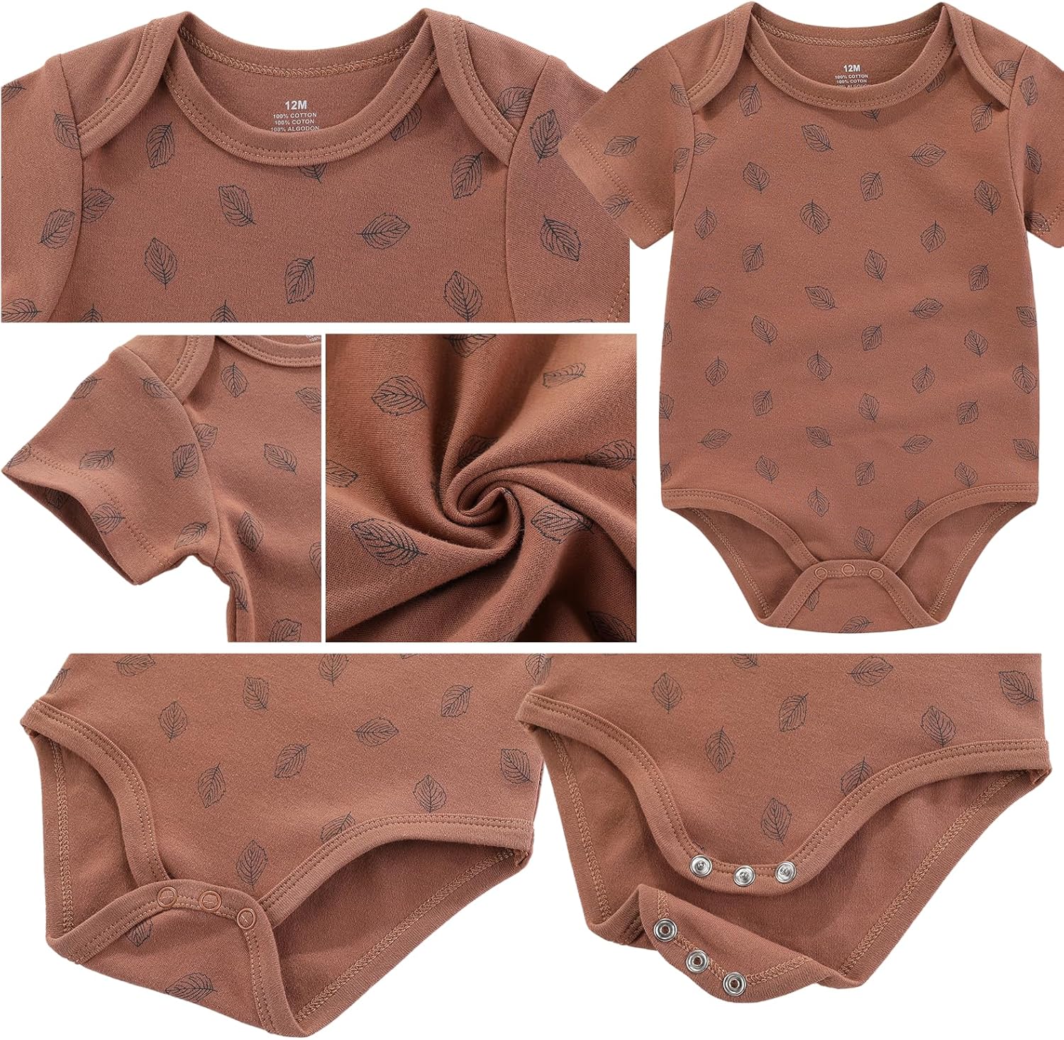 Baby Girls Boys Layette Gift Set 23 Piece Newborn Bodysuits Clothes Unisex Outfit 0-12M - Image 3