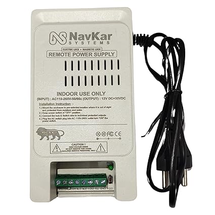 NAVKAR SYSTEMS Remote Power Supply to Operate Electronic Door Lock by Remote from Any Floor