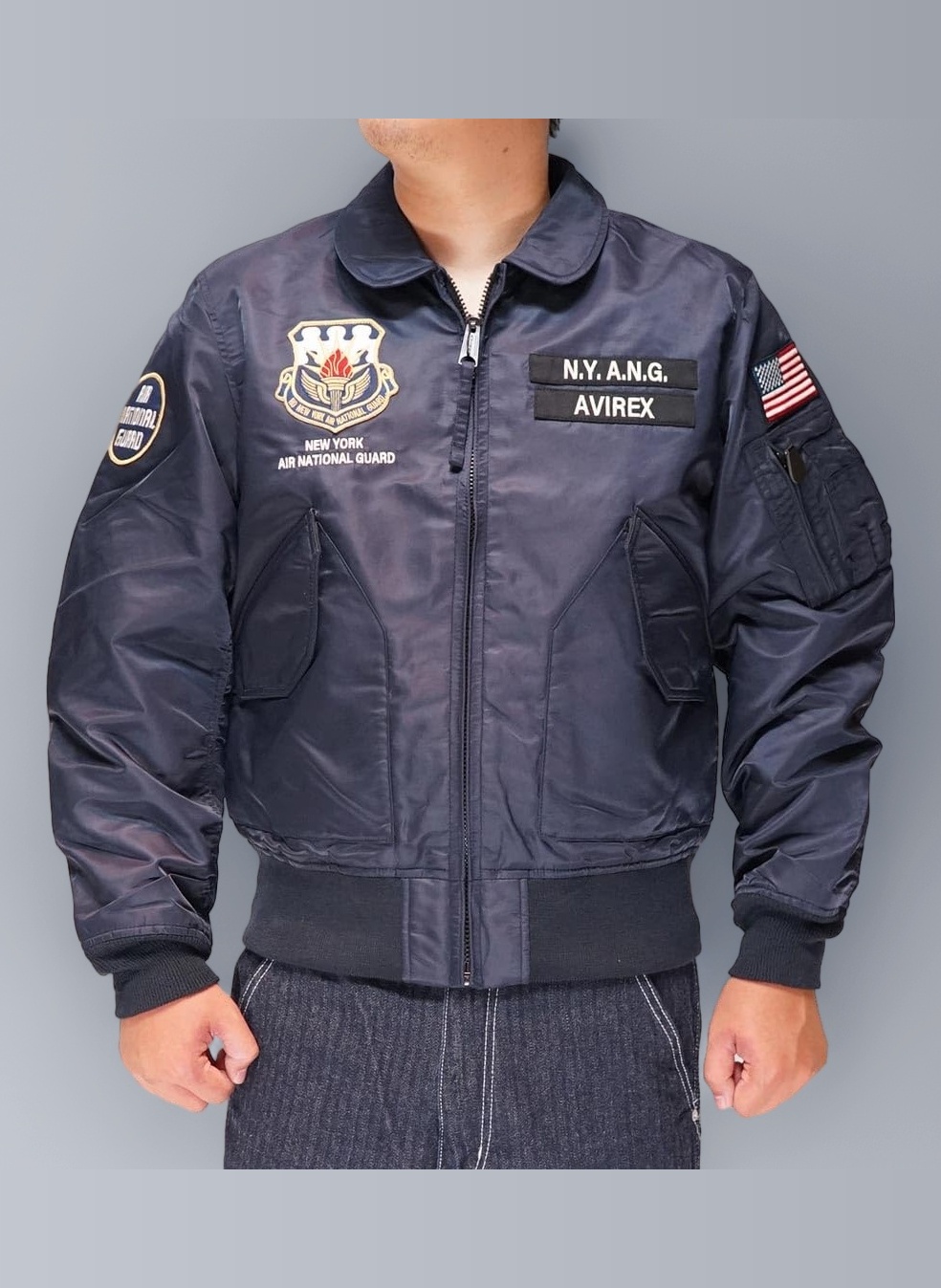 Amazon | [Avirex] [アヴィレックス] ジャケット CWU-36P NEWYORK AIR