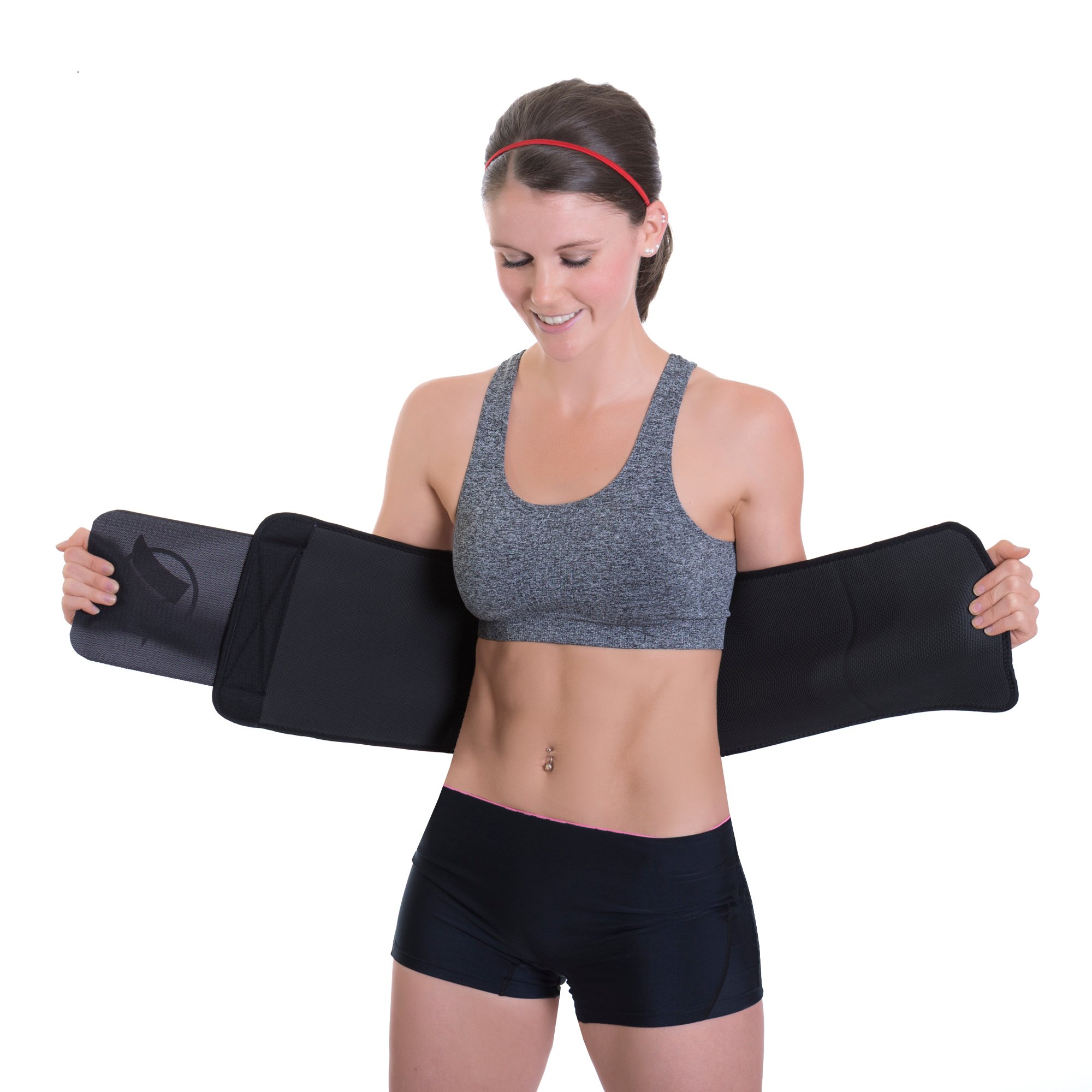 Fitru Cinturón Reductor de Cintura para Sauna para Mujeres y Hombres, Entrenador de Cintura para el estómago