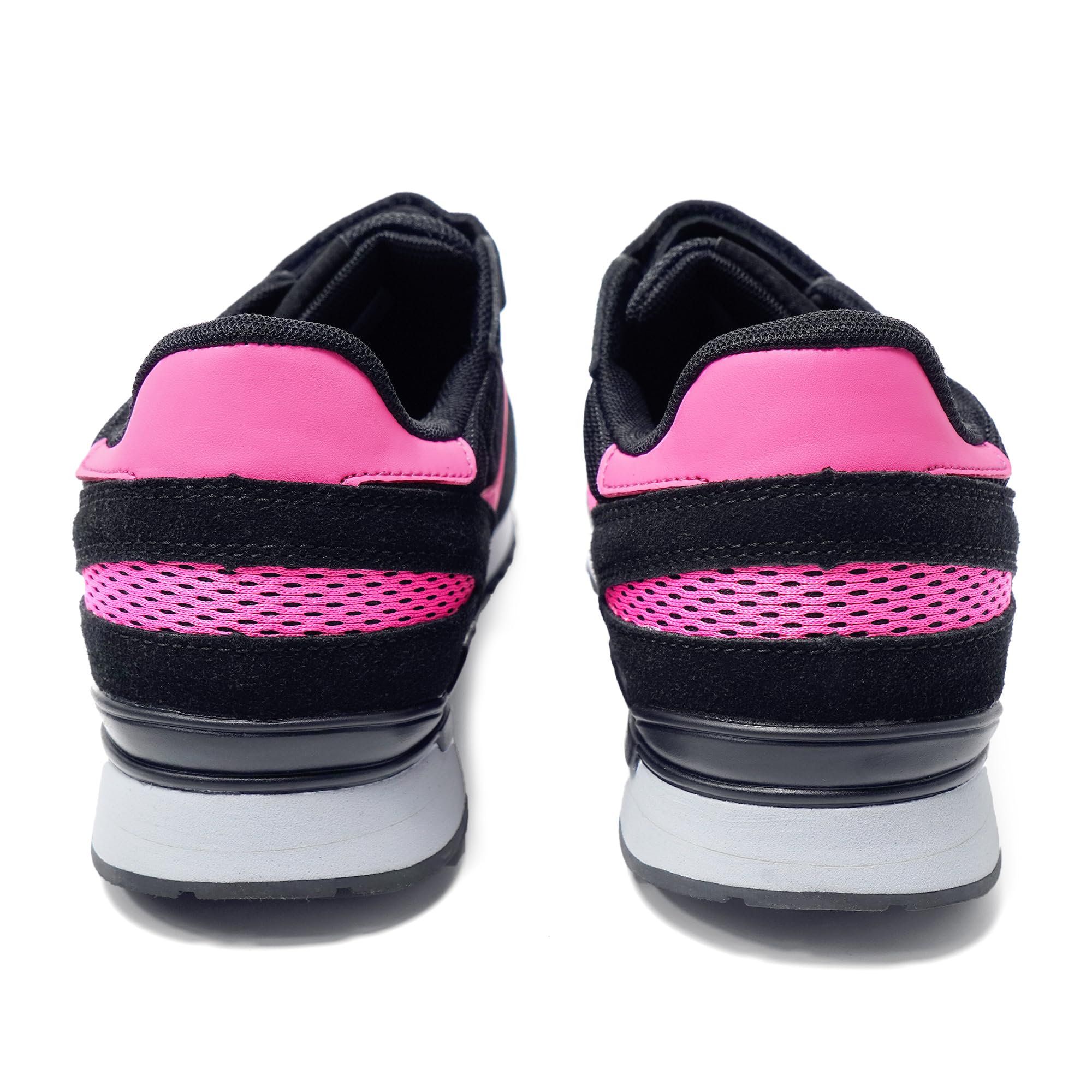 JOMIX Slip-On-Schuhe Laufschuhe Damen Gesundheitsschuhe Sportschuhe Atmungsaktiv Turnschuhe rutschfeste Sneaker mit Klettverschluss