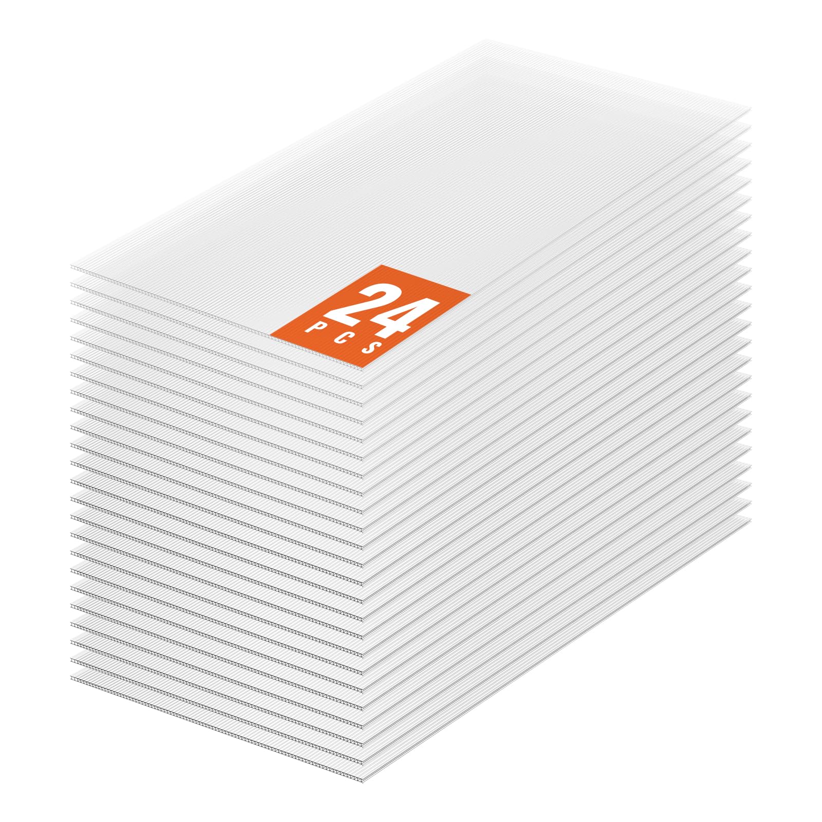VEVOR 24-Pack Polycarbonate Greenhouse Panels