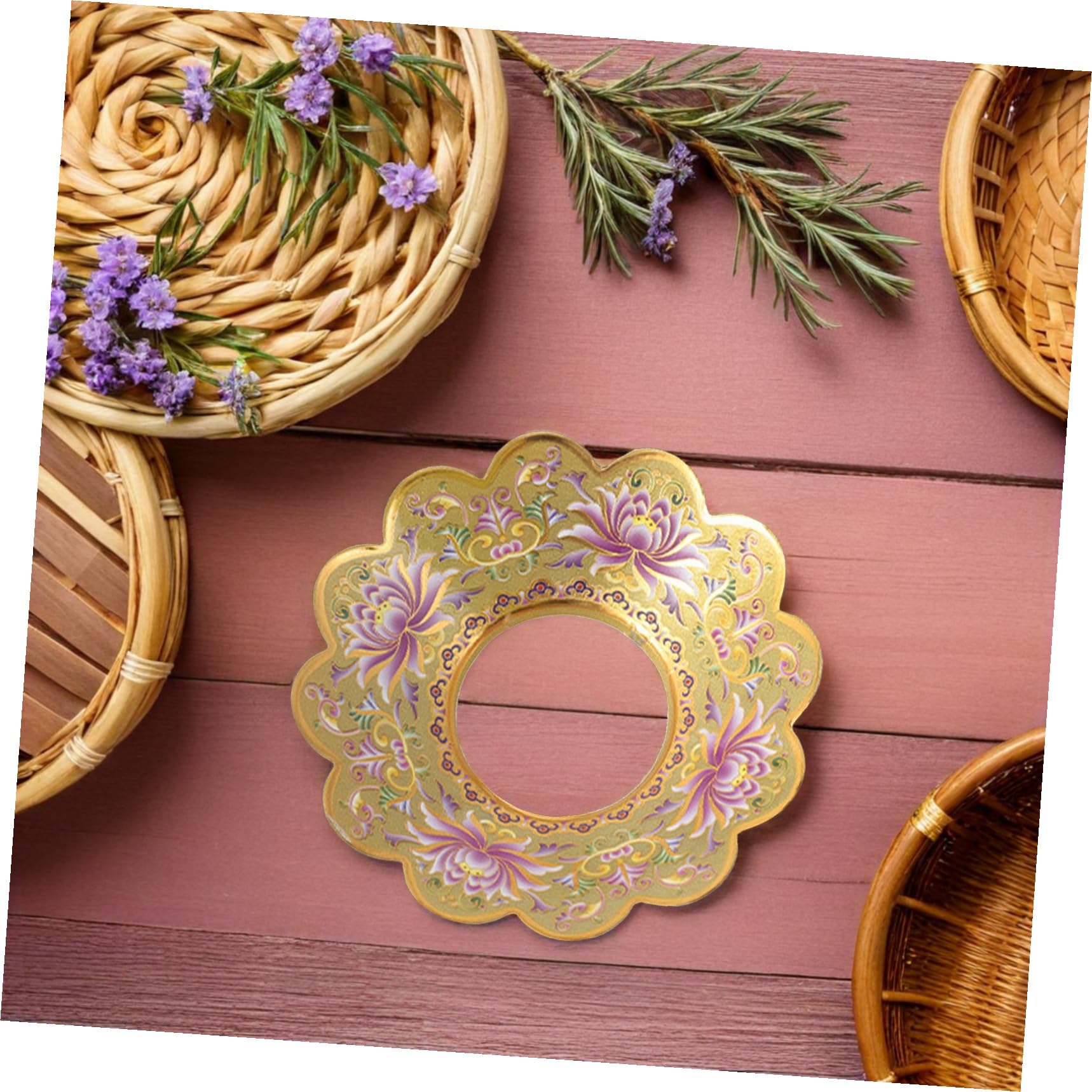 PRETYZOOM 4stücke Räuchergefäß Hochwertiger Legierung Runder Aschenbecher Mit Elegantem Design Für Meditation Aromatherapie Und Tempeldekoration
