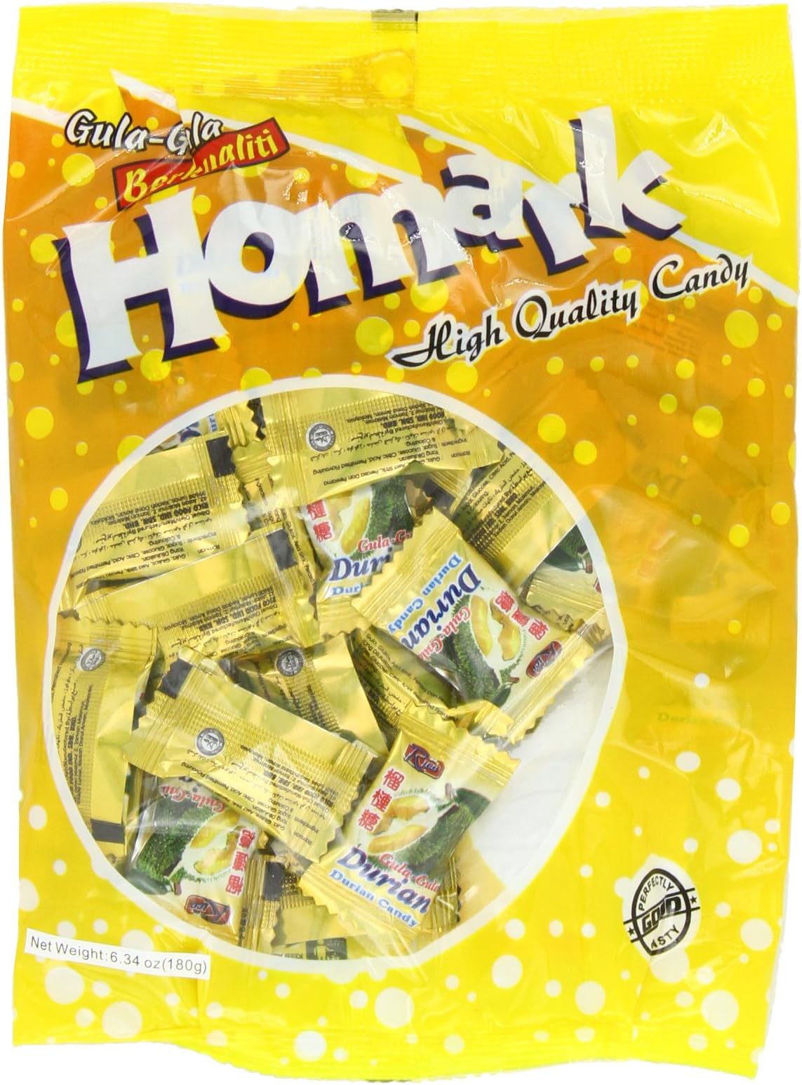 Homark Durian Candy, 6.34 Ounce