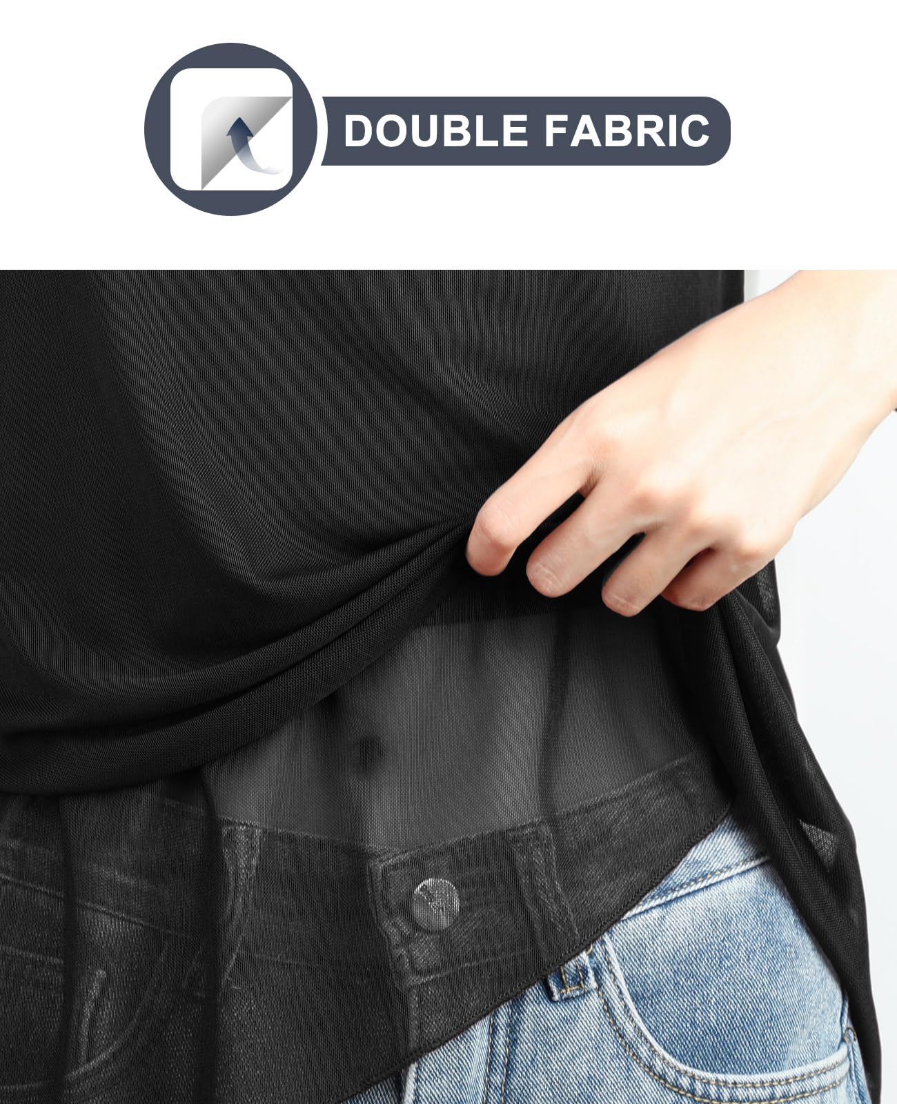 Adigaber Camicie Donna Casual in Chiffon Camicia Elegante di 3/4 Manica a Volant Scollo a V Bluse Leggero Classiaca