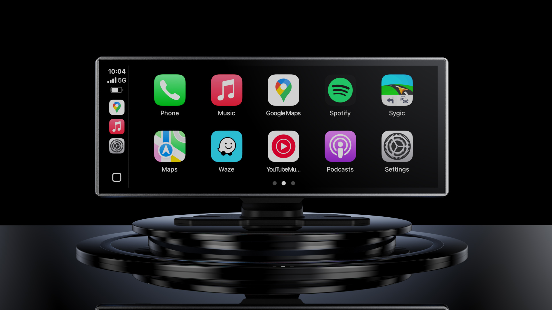 Amazon.com: Wireless Carplay Screen for Car with 4K Dash Cam