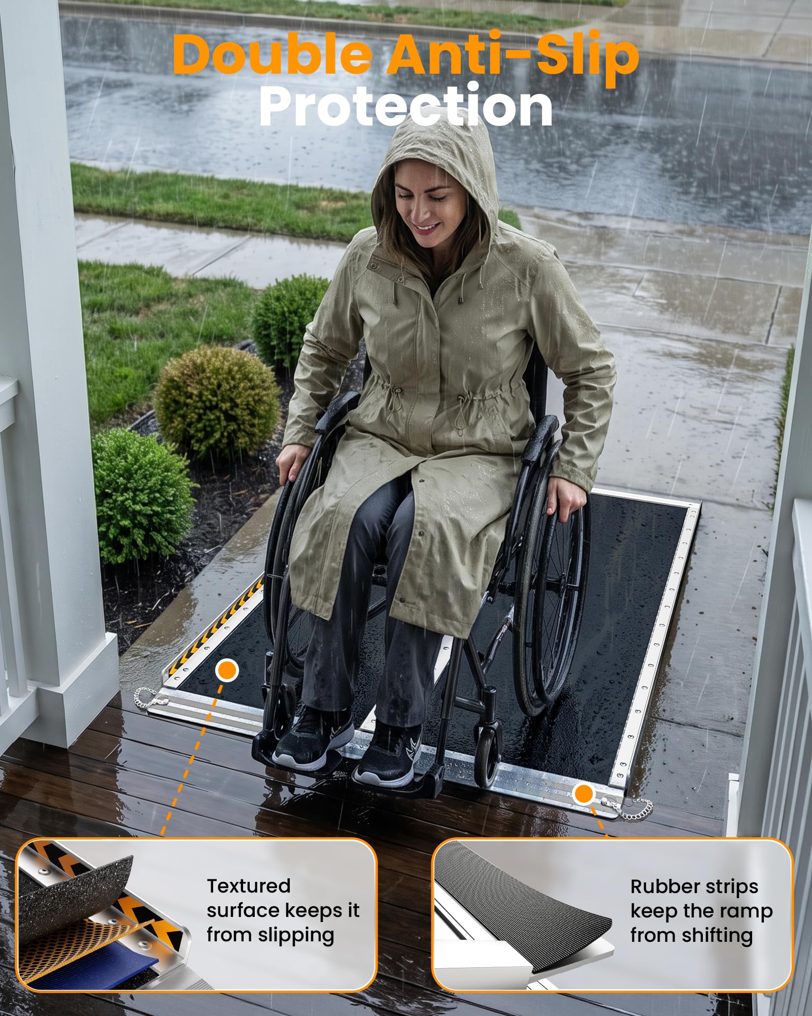 Amazon.co.jp: gardhom スロープ 車椅子 : ドラッグストア