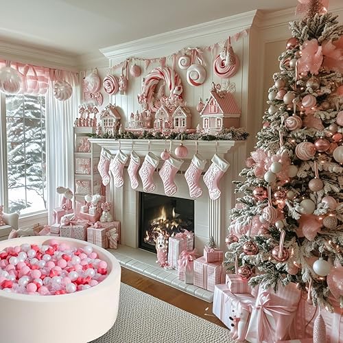 Miniatura 63 de TRENDPLAY Pelotas de bolas de estrella 50, 100, 200, 500, para niños pequeños, formas de pelotas para niños y niñas, diversión, fiesta de Rosa