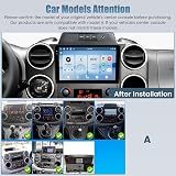 Roinvou 4G+64G Android 15 Autoradio pour Citroen Berlingo & Peugeot Partner 2015-2018 sans Fil Carplay Android Auto, 9'' Incell Écran Tactile Radio GPS Bluetooth FM RDS WiFi EQ SWC Caméra de Recul - 2