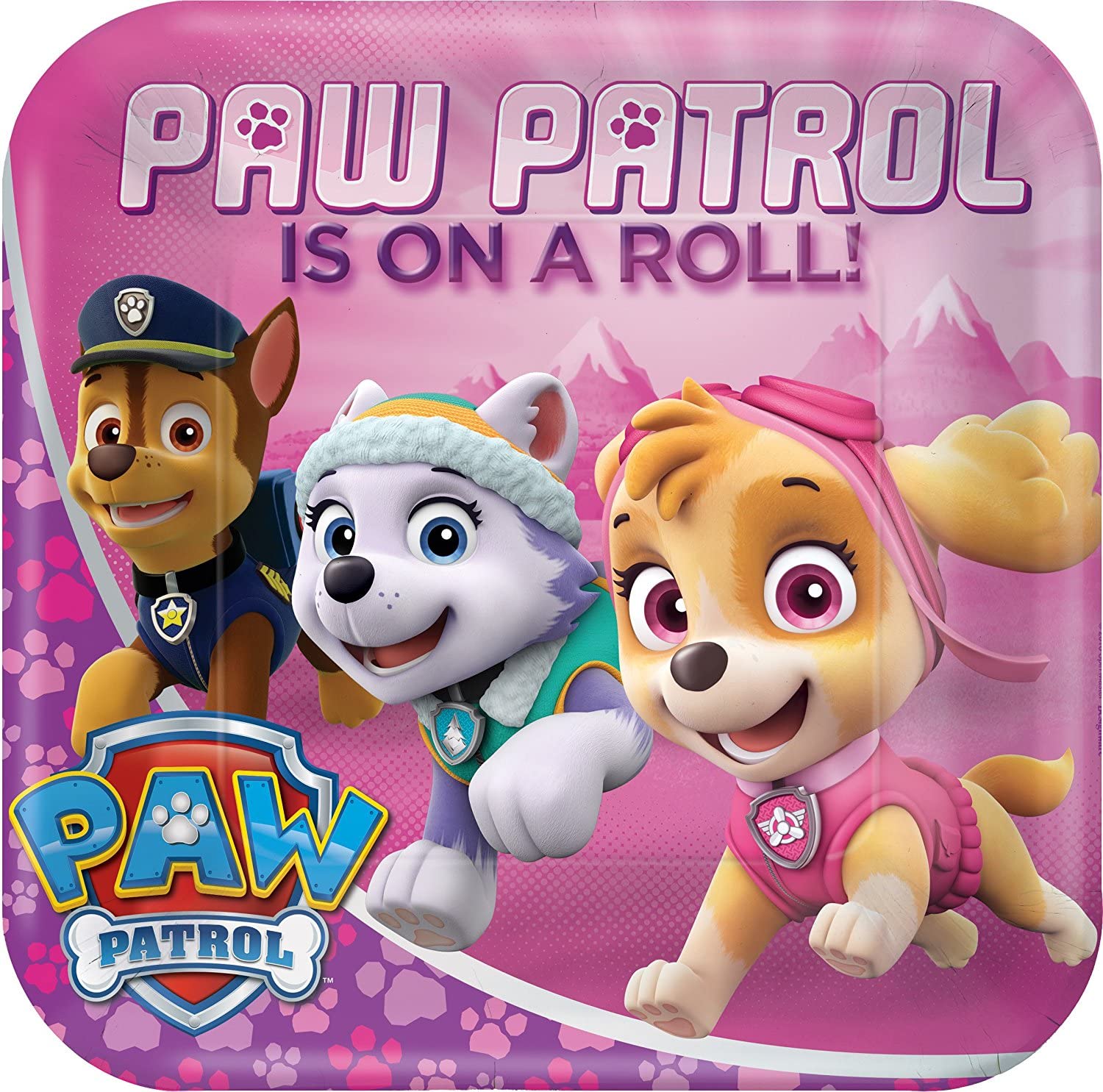 Paw Patrol Party-Set Für 6 Gäste – Teller, Becher, Servietten, Alles Dabei!