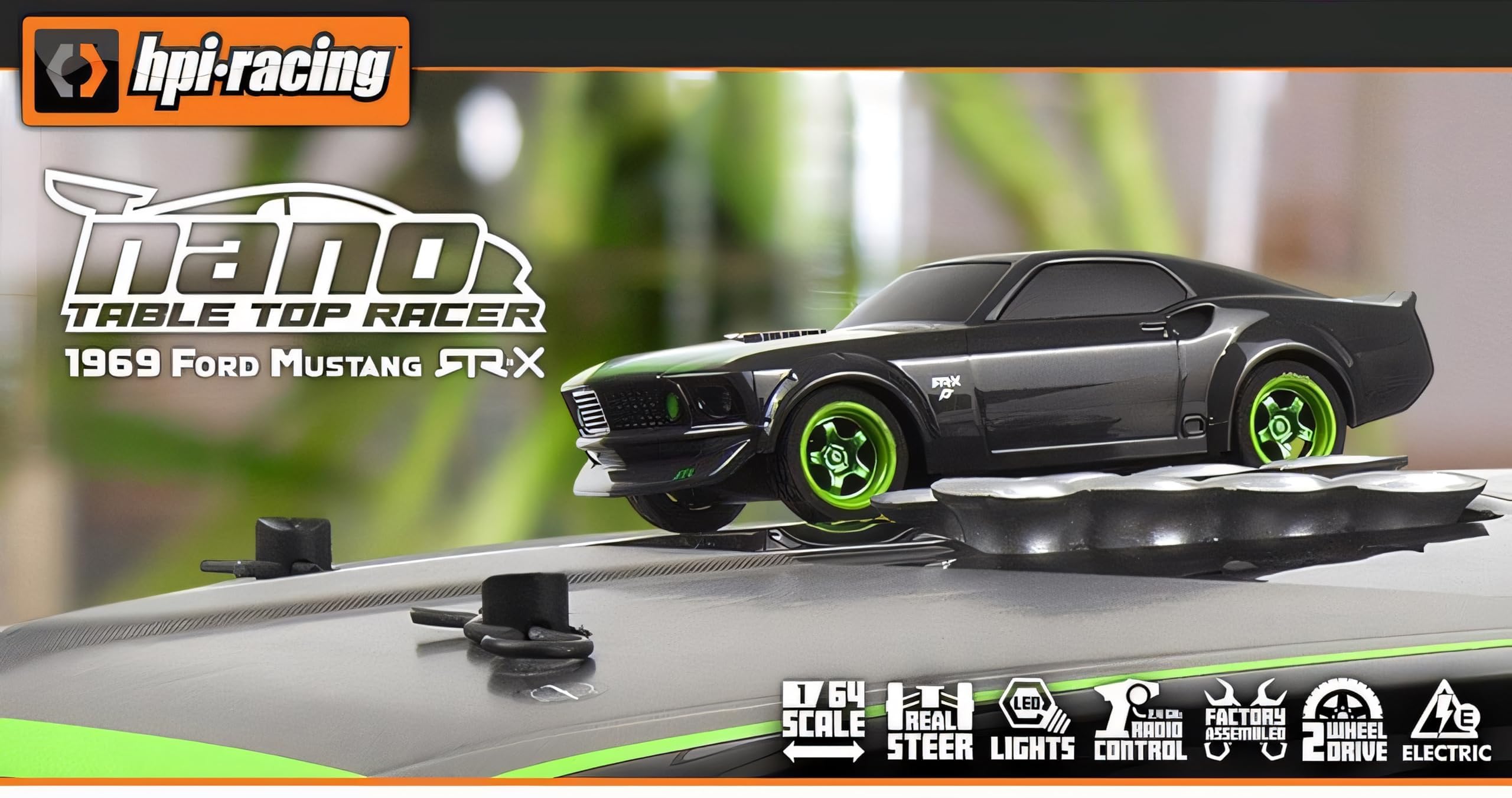 Amazon.com: HPI Nano TTR 1:64 RC Drift Car – LED Lights, Turn