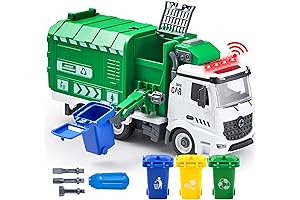Interactive JOYIN Recycling Garbage Truck Toy for Kids 3+ Years