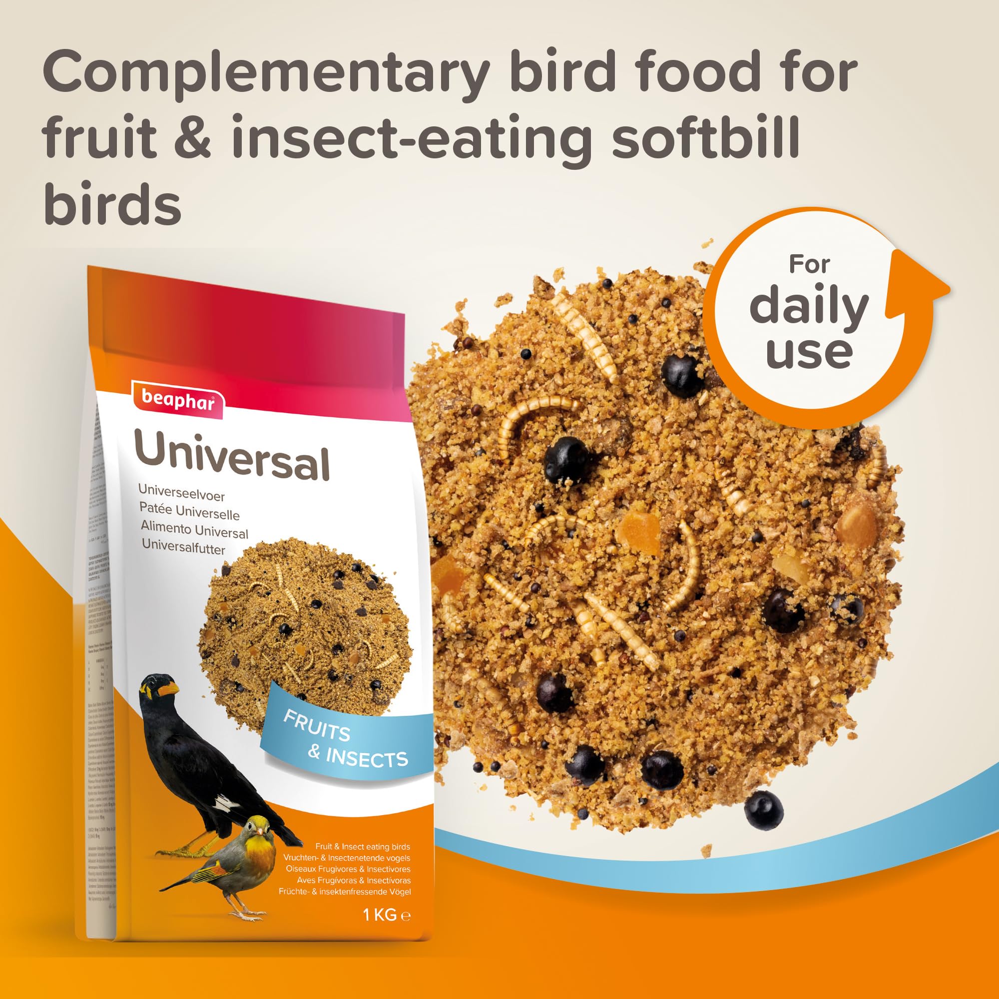 Beaphar ALIMENTO Universal Aves - 1KG