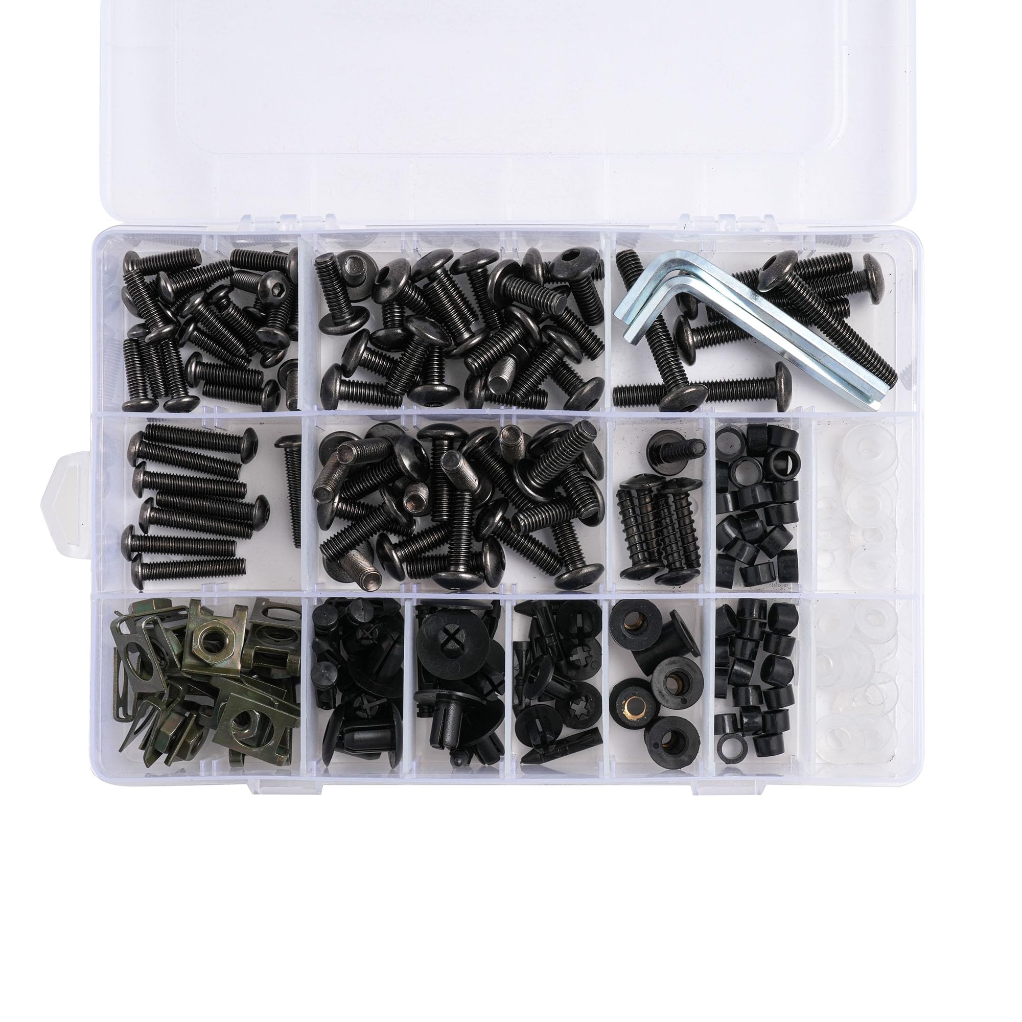 みーさん Kawasaki ZX6R Fairing Screws Stainless Steel Fairing Bolt Kit For