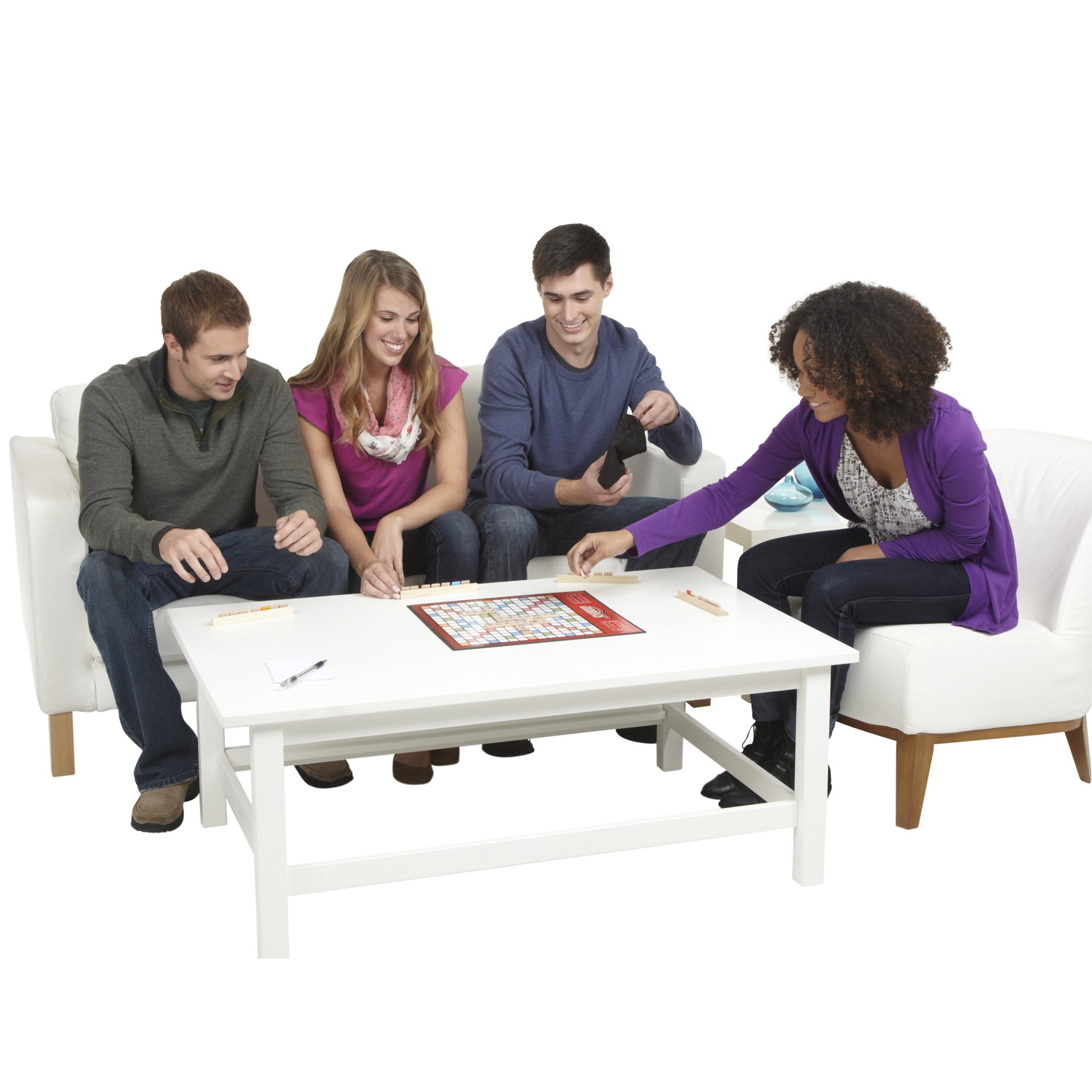 Amazon.co.jp: Hasbro Scrabble Crossword Game with Power Tiles  