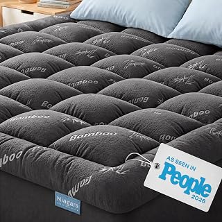 Niagara Sleep Solution King Ultra Soft Mattress Topper — Back Pain Relief - Amazon product rated Grade A