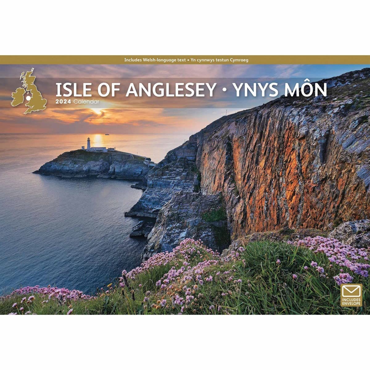 Isle Of Anglesey A4 Calendar 2024