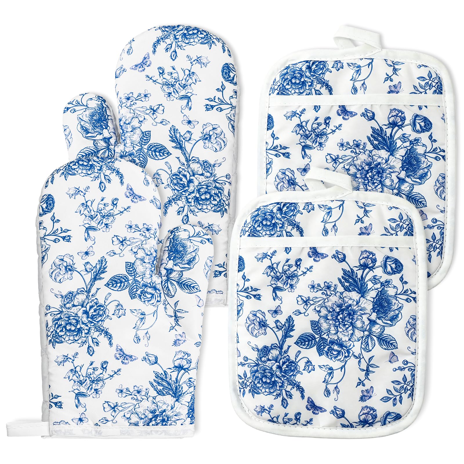 Maniques à motif floral AnyDesign : sublimez vos moments de pâtisserie et de cuisine en famille