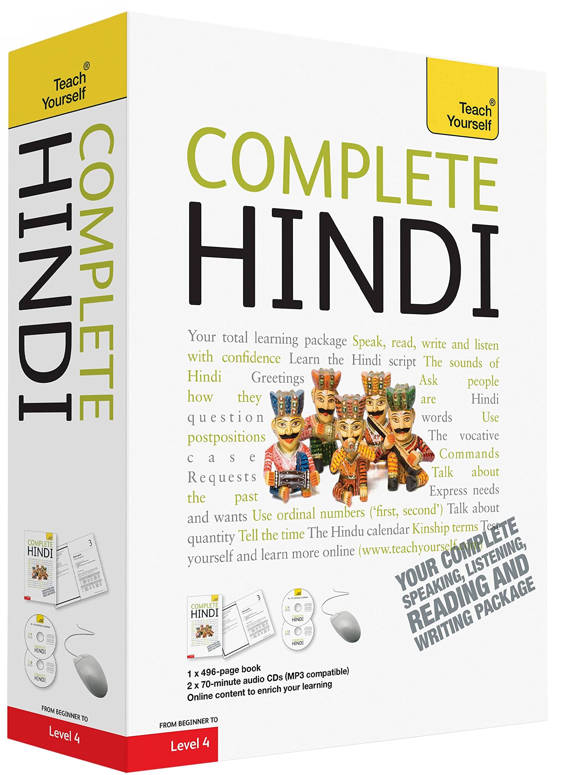 Complete Hindi Beginner to Intermediate Course: (Book and online audio support) (Teach Yourself)