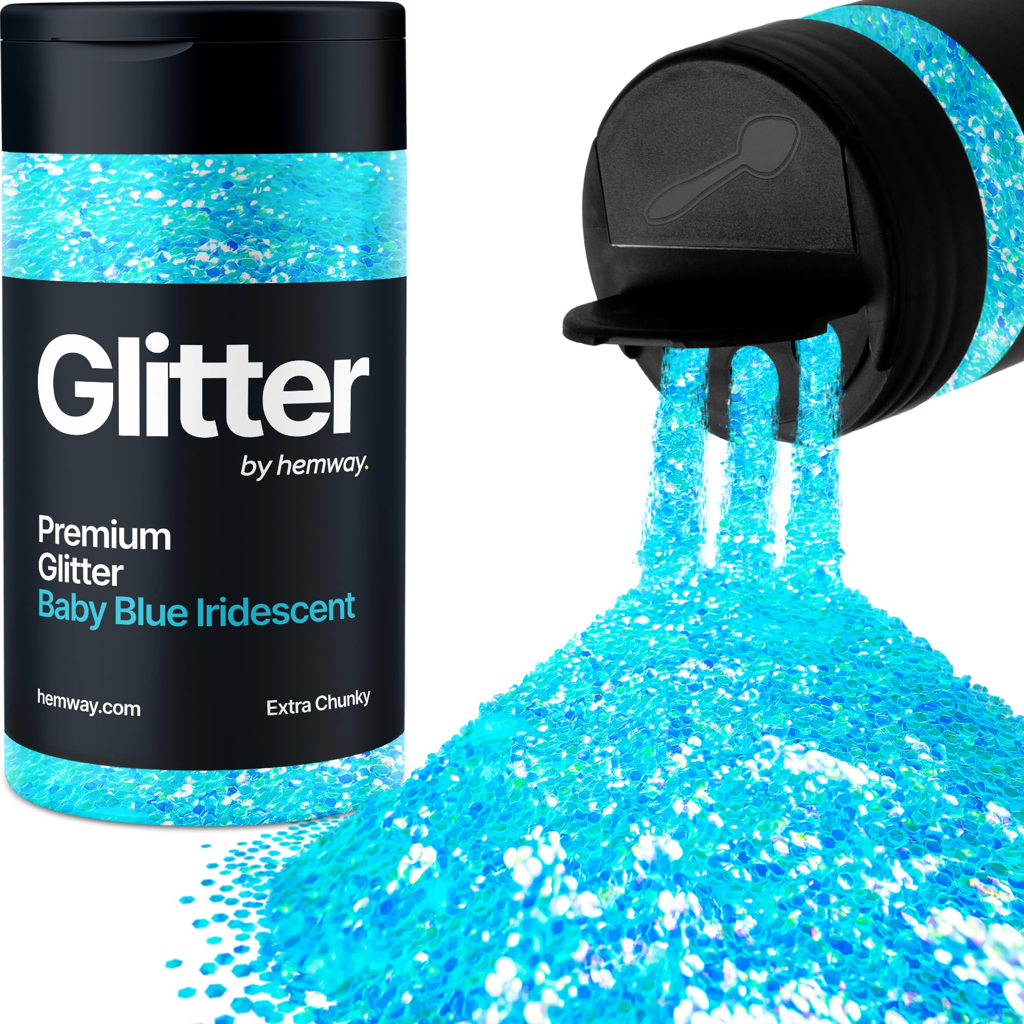 Champagne Gold Glitter Shaker, 130g Ultrafine Glitter, Crafts 1/128" Metallic Flake Champagne Gold Sequins, Resin & Epoxy Crafts, Decorating, Halloween, Christmas Nail, Face, Hemway — view 10