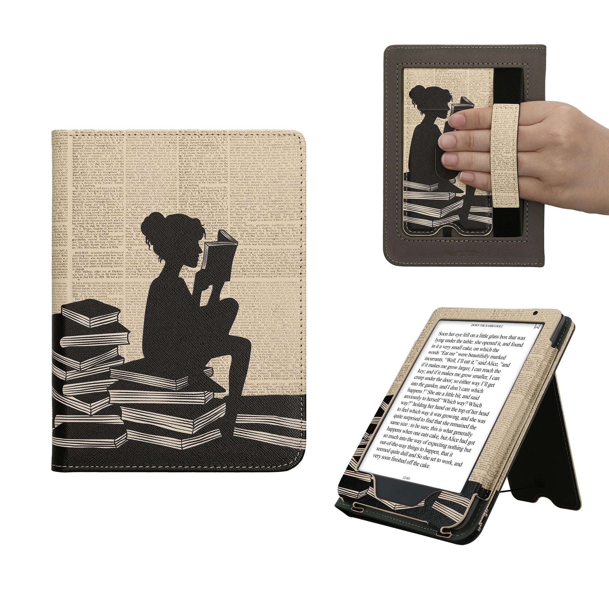 Amazon.com: kwmobile Case Compatible with Kobo Clara BW/Colour