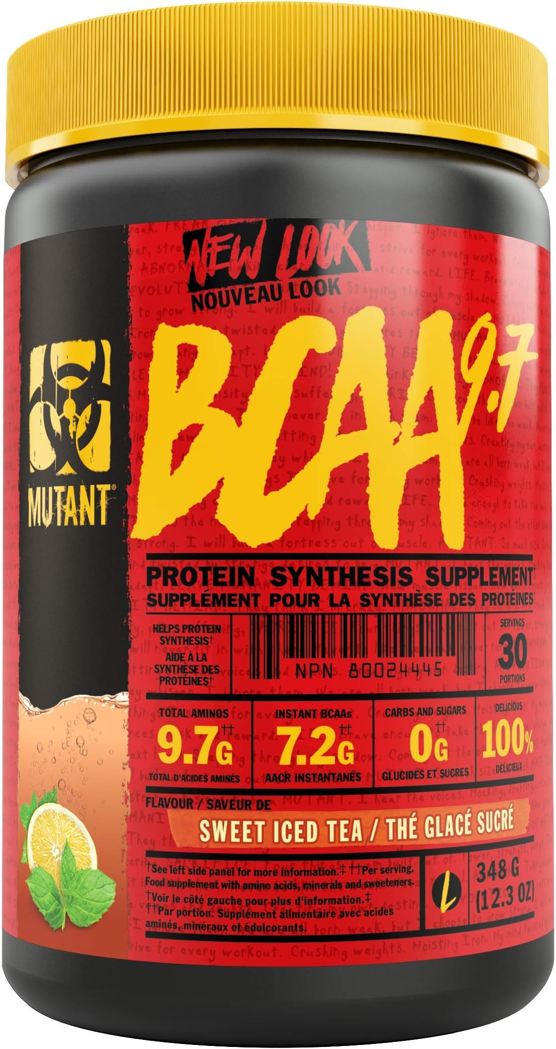 Mutant BCAA 9.7 Sweet Iced Tea 30 Servings
