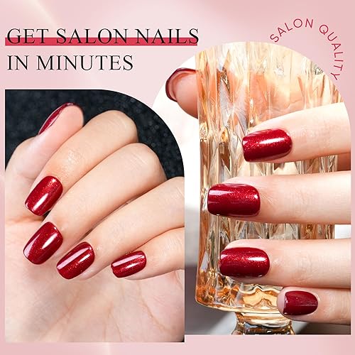 Miniatura 10 de 12 paquetes (288 piezas) de uñas postizas medianas a presión, uñas postizas largas con diseño cuadrado de pegamento en uñas acrílicas de cobertura