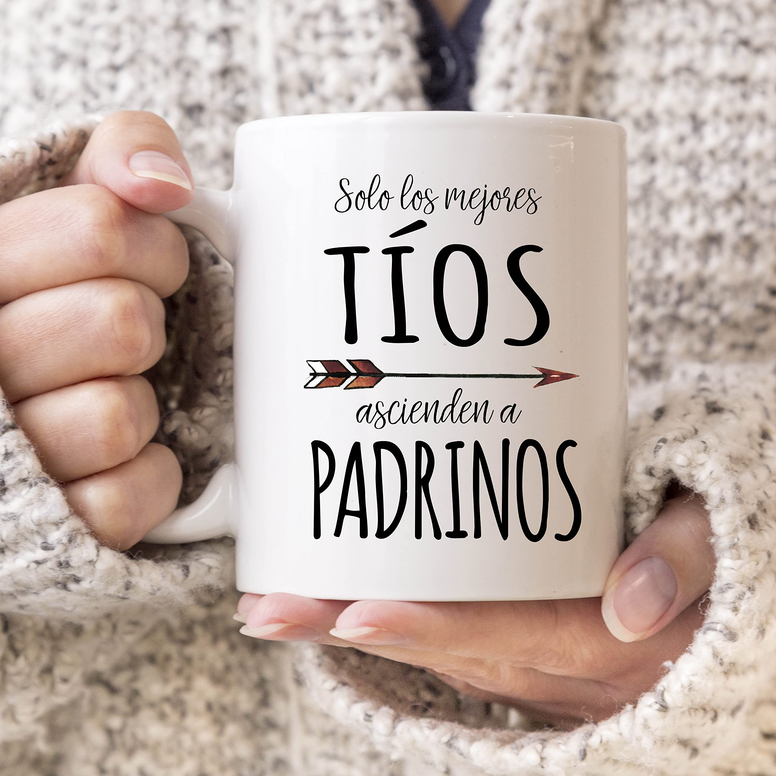 COOLPRESENTS Taza desayuno Quieres ser mi padrino? Regalos padrinos bautizo, el Mejor Padrino del Mundo, Taza con frase Super Padrino, Regalo Hermano Original, tios bautizo, sorpresa padrinos boda