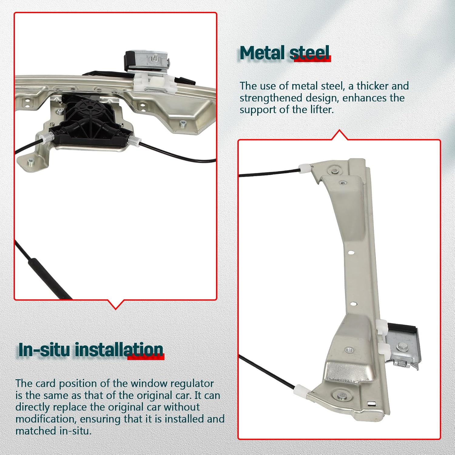 FINDAUTO 741-385 Front Right Side Power Window Regulator with MotorFit for 2005 2006 2007 2008 2009 2010 for Chevrolet Cobalt,2006 for Pontiac G4,2007-2010 for Pontiac G5