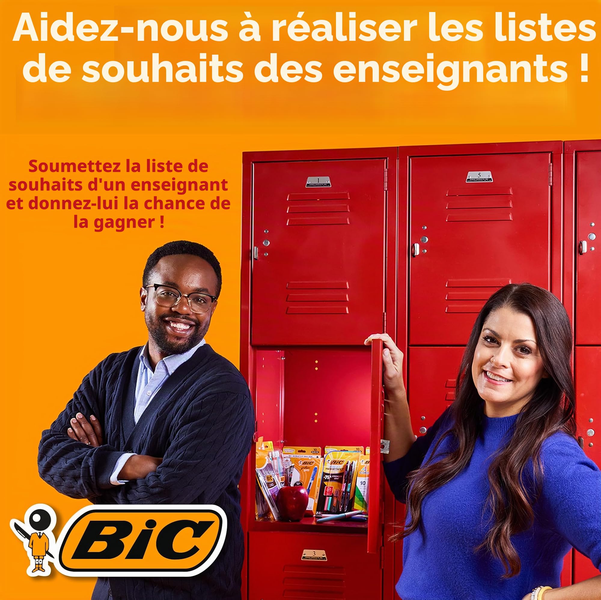 BIC Lot de 12 porte-mines résistants à la casse avec absorption des chocs et gomme torsadée Jumbo