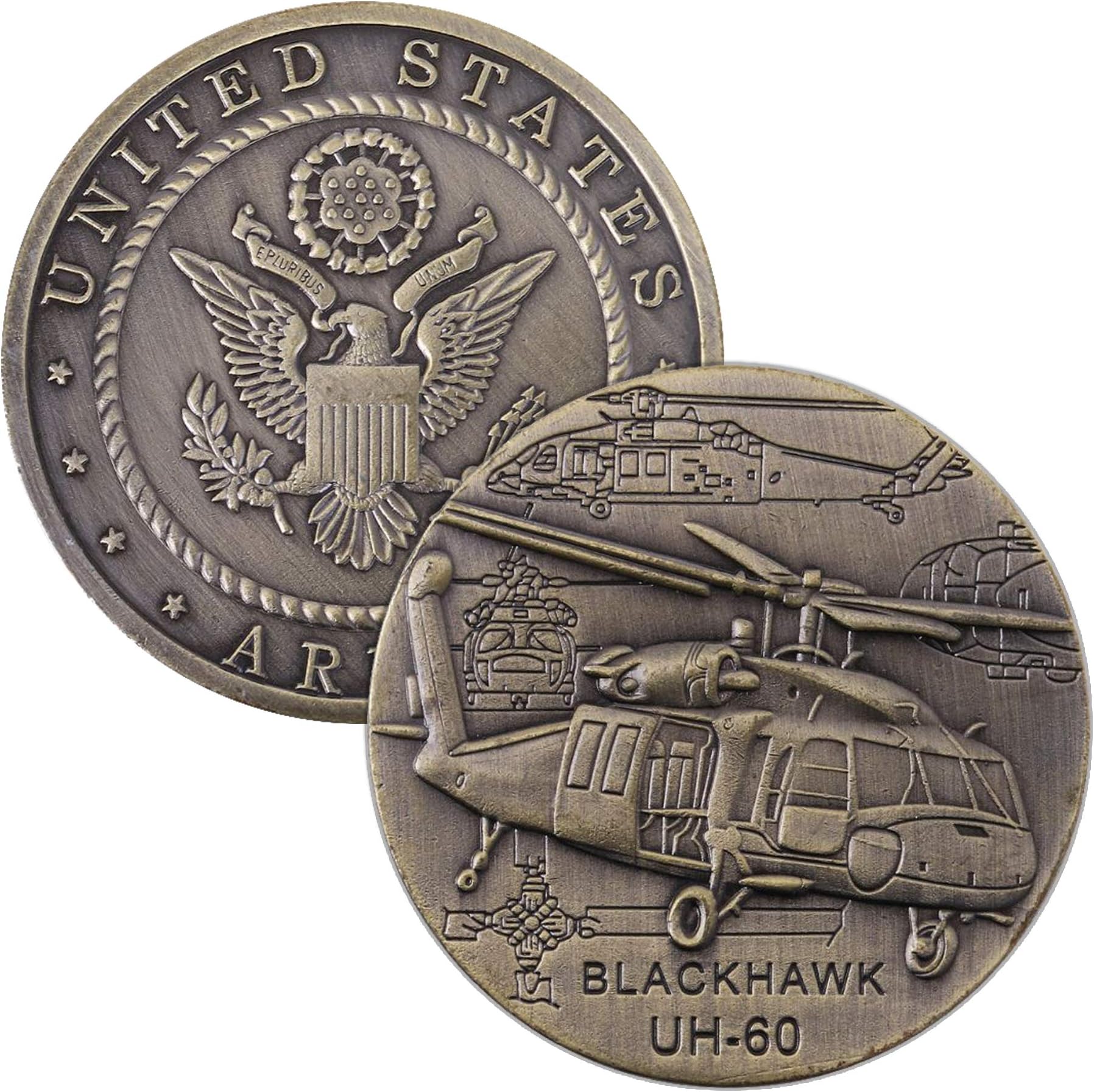 YKshop UH-60 Blackhawk Helicopter Military Challenge Coin…