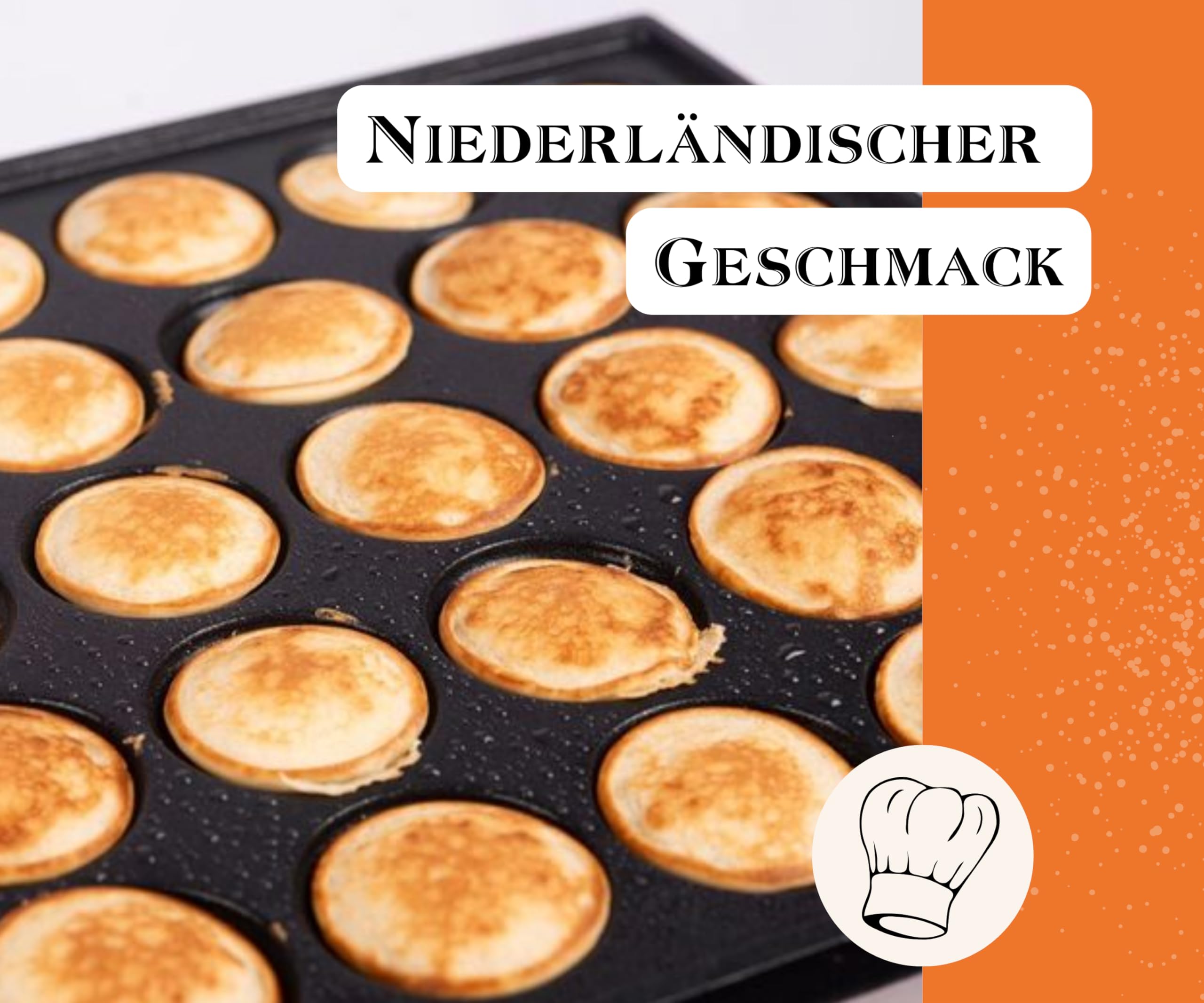 BEST BACK Poffertjes-Mix Backmischung 5 kg, 5er Pack (1 kg)