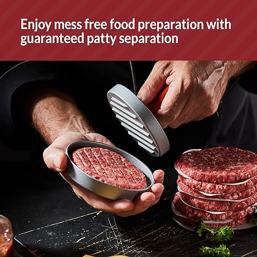 Miniatura 6 de Reli. - Paquete de 250 papel de hamburguesa Reli. (redondo de 4.5 pulgadas), papel encerado, papel de calidad alimentaria, hojas de papel pergamino,