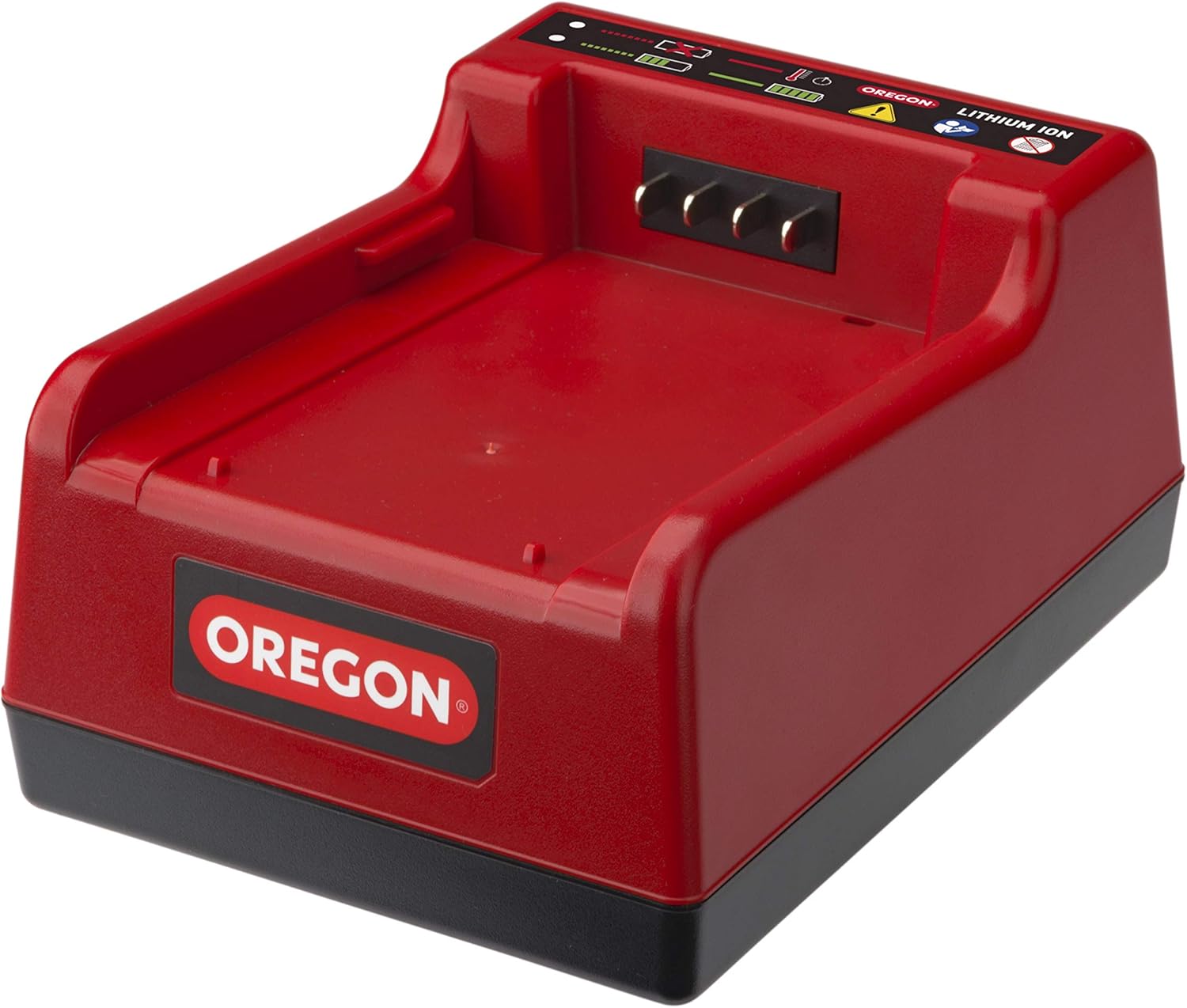Oregon 548185 40V MAX C750 Rapid Battery Charger, Red