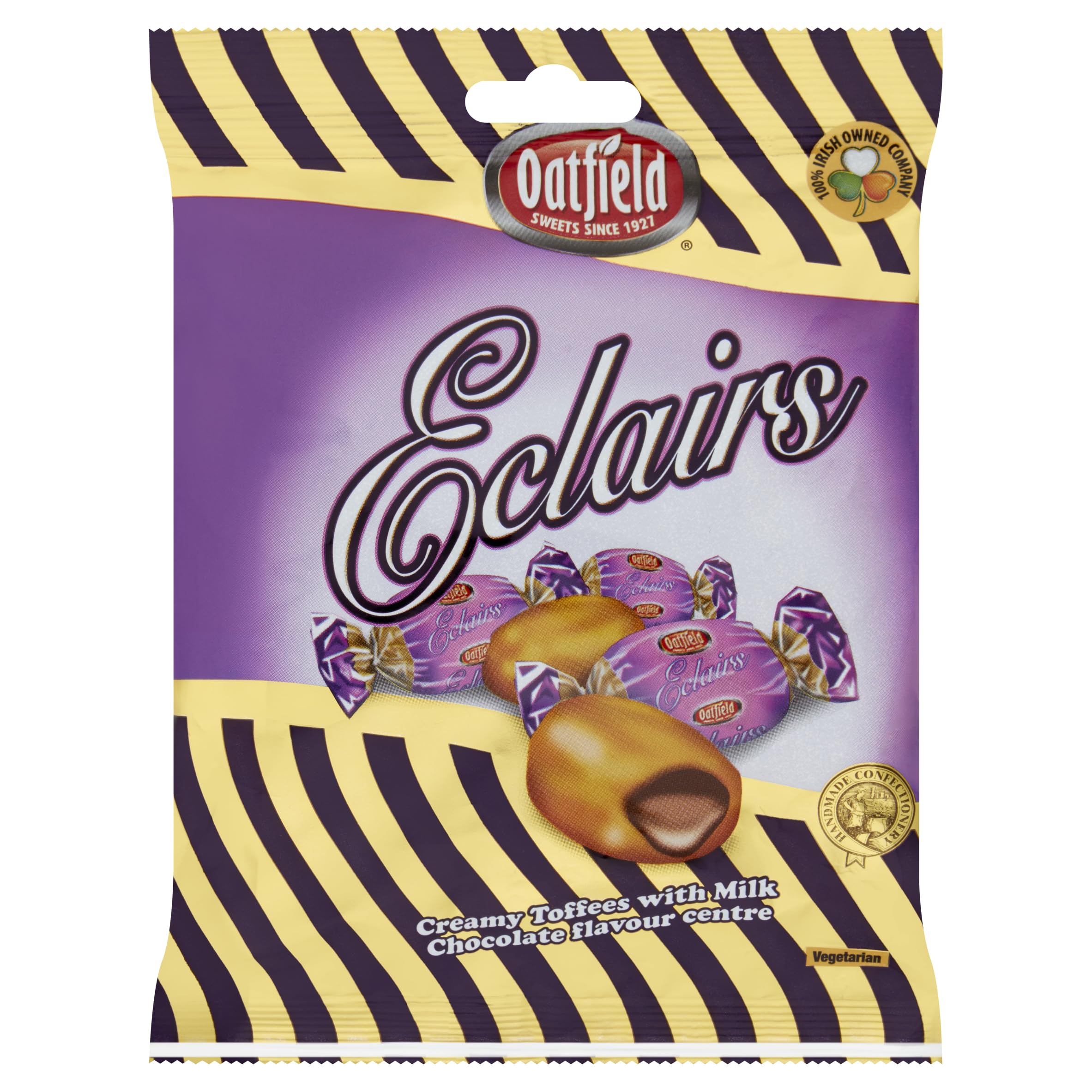 Oatfield Chocolate Eclairs -- 160g Irish Candy