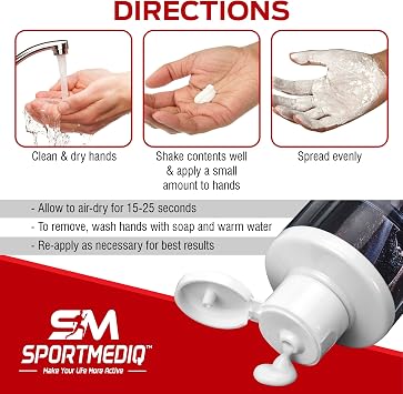 Pro Grade Liquid Chalk Mess Free Professional Hand Grip for Gym, Weightlifting, Rock Climbing, Gymnastics, Rock Climbing - Dries in Seconds - 8.5 Oz