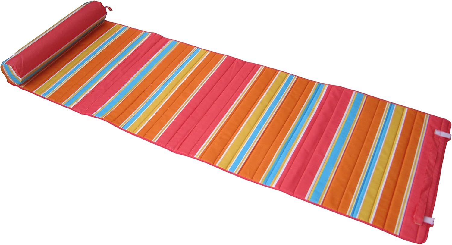 Bayside21 Roll up Beach Mat Red Stripe Everything Else