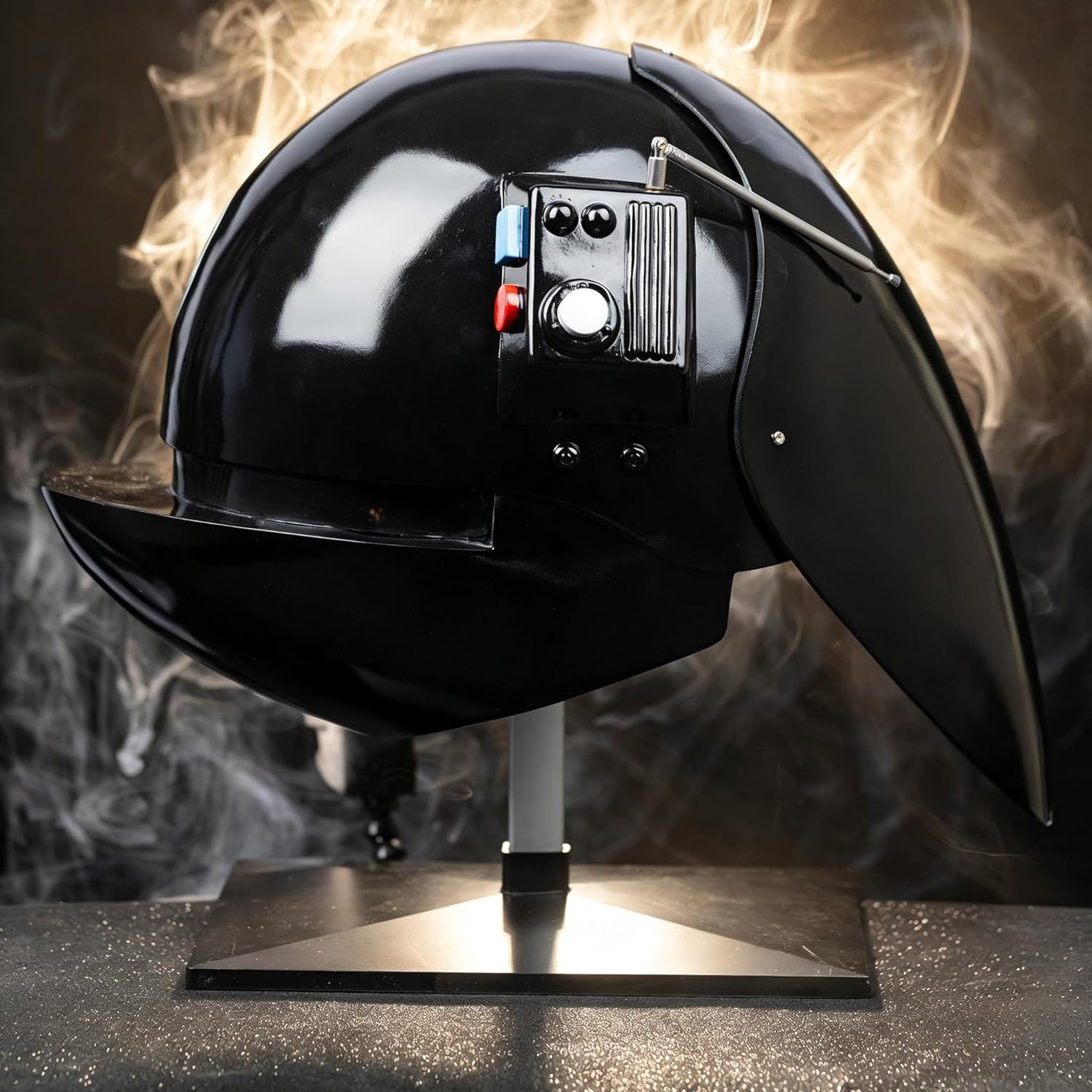 Playcoshow Helmet The Black Series Cosplay Halloween Costume Wearable Mask Props for Adult