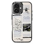DailyObjects Flipster Stride 2.0 Magnetic Case Cover Compatible with iPhone 16 | Wireless Charging Slim Back Cover | 2 Layer Edge Protection & Shockproof