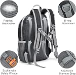G4Free 12/20L Mini Hiking Daypack, Small Hiking Backpack Compact Outdoor Shoulder Backpack for Travel Cycling