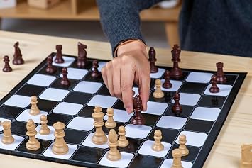 Goliath Games: Classic Chess Set | Traditional Board Games for Kids and Adults | For 2 Players Ages 6+, Black