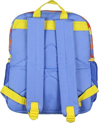 Miniatura 4 de Blippi Mochila Wow! A Dinosaur 14" Mochila de viaje escolar para niños con diseños de personajes elevados