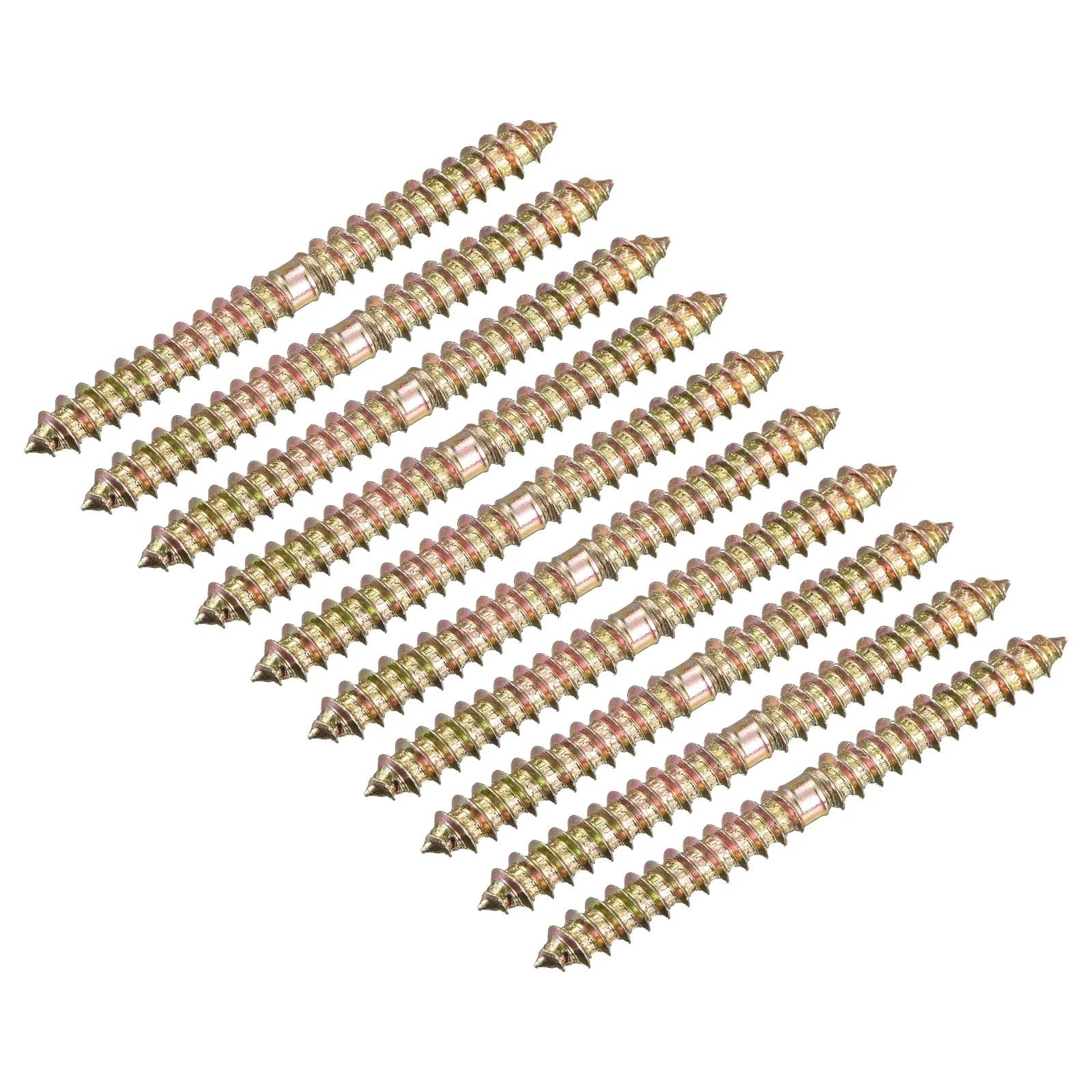 tornillos de acero inoxidable Pernos de suspensión 200 piezas, autorroscantes doble extremo(5x30mm)