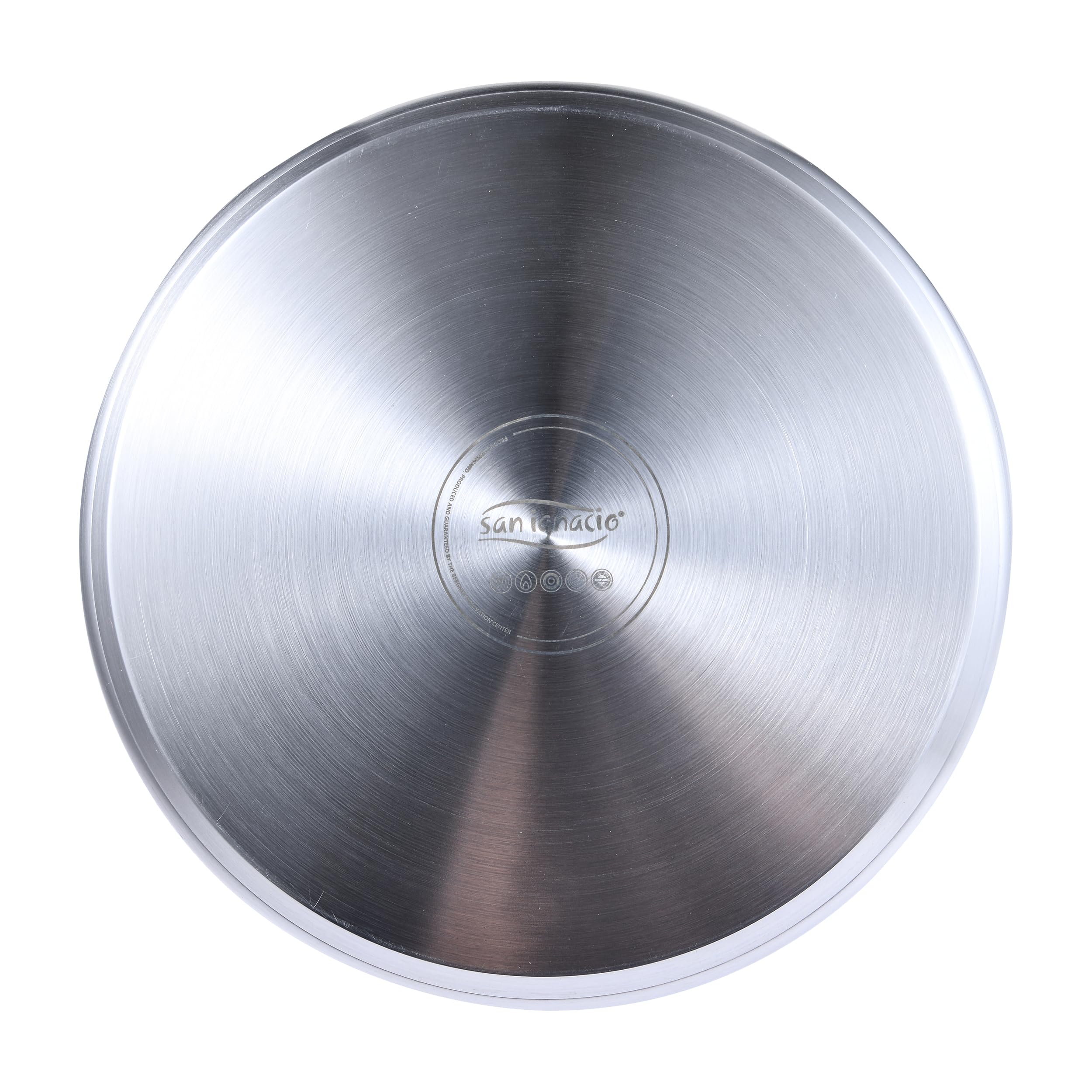 Cacerola ø24cm s/s induccion con tapa compact