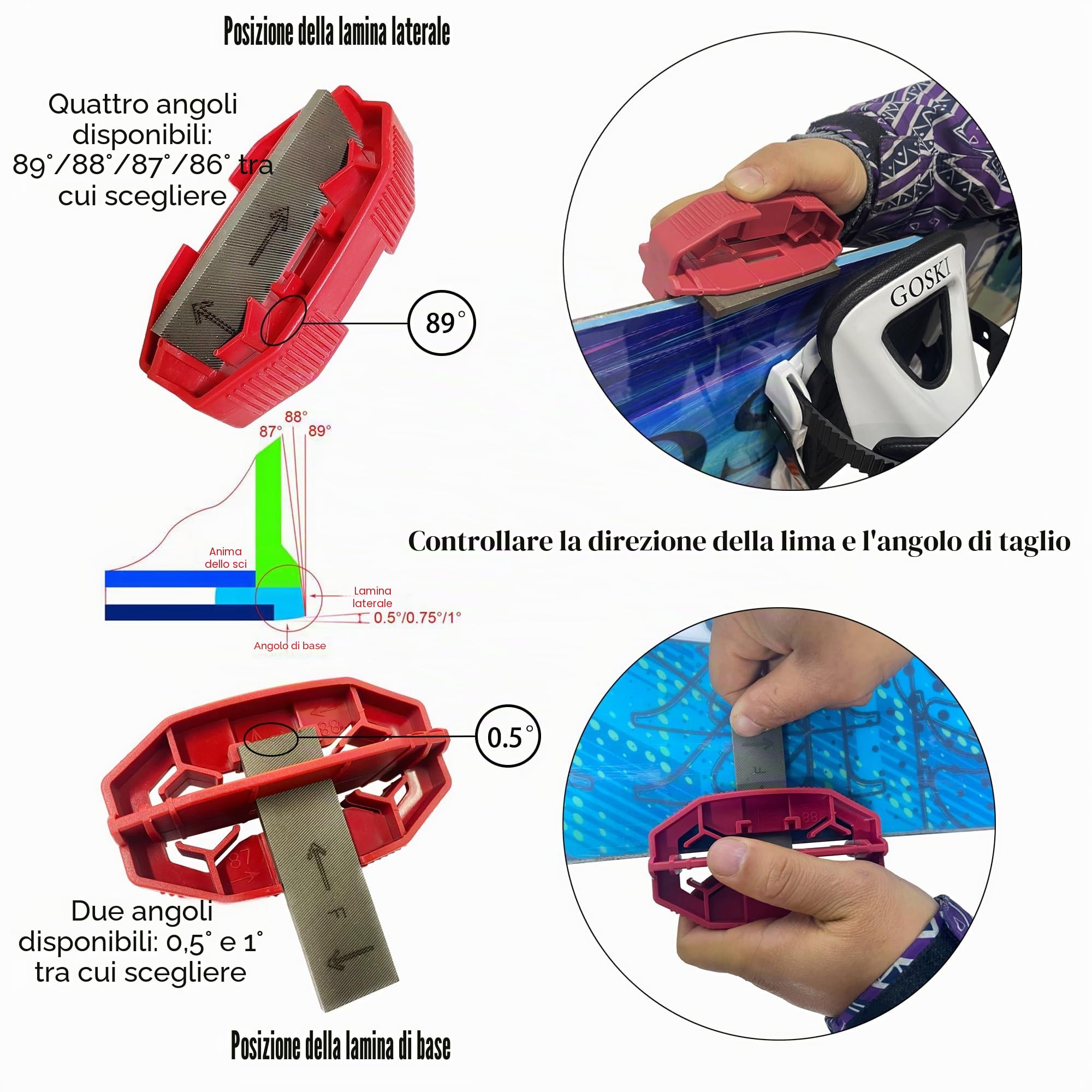 Ci- sbt-a, Strumento+Diamanti + Pietra gommosa Unisex